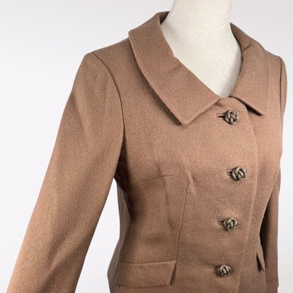 Vintage Lord & Taylor Wool Blazer Jacket Button Closure XS - Picture 6 of 12